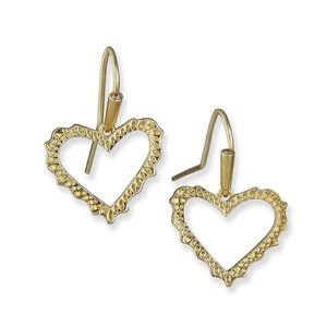 Kendra Scott | Sophee Heart Drop Earrings in Gold